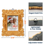 Grandkids Make Life More Grand - Personalized Vintage Picture Frame Ornament