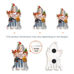 Grandma_Hugging_Christmas_Vibe_Personalized_Magnet_7
