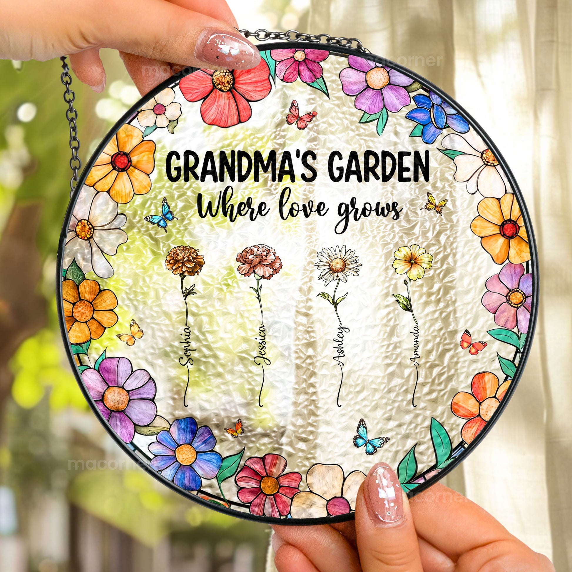 Grandmas-Garden-Ver-2-Personalized-Stained-Glass-Window-Hanging-Suncatcher-Ornament_2