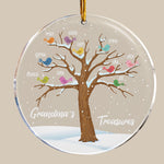 Grandma's Treasures - Personalized Circle Acrylic Ornament