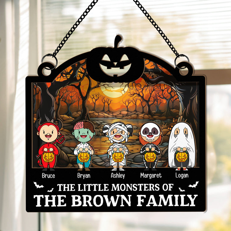 Halloween-The-Little-Monsters-Personalized-Window-Hanging-Suncatcher-Ornament1