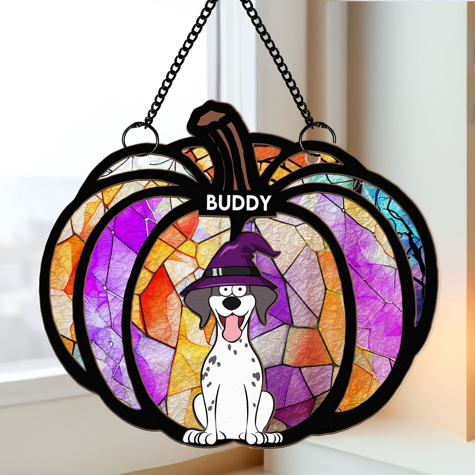 Halloween-Time-With-My-Pet-Personalized-Window-Hanging-Suncatcher-Ornament_5