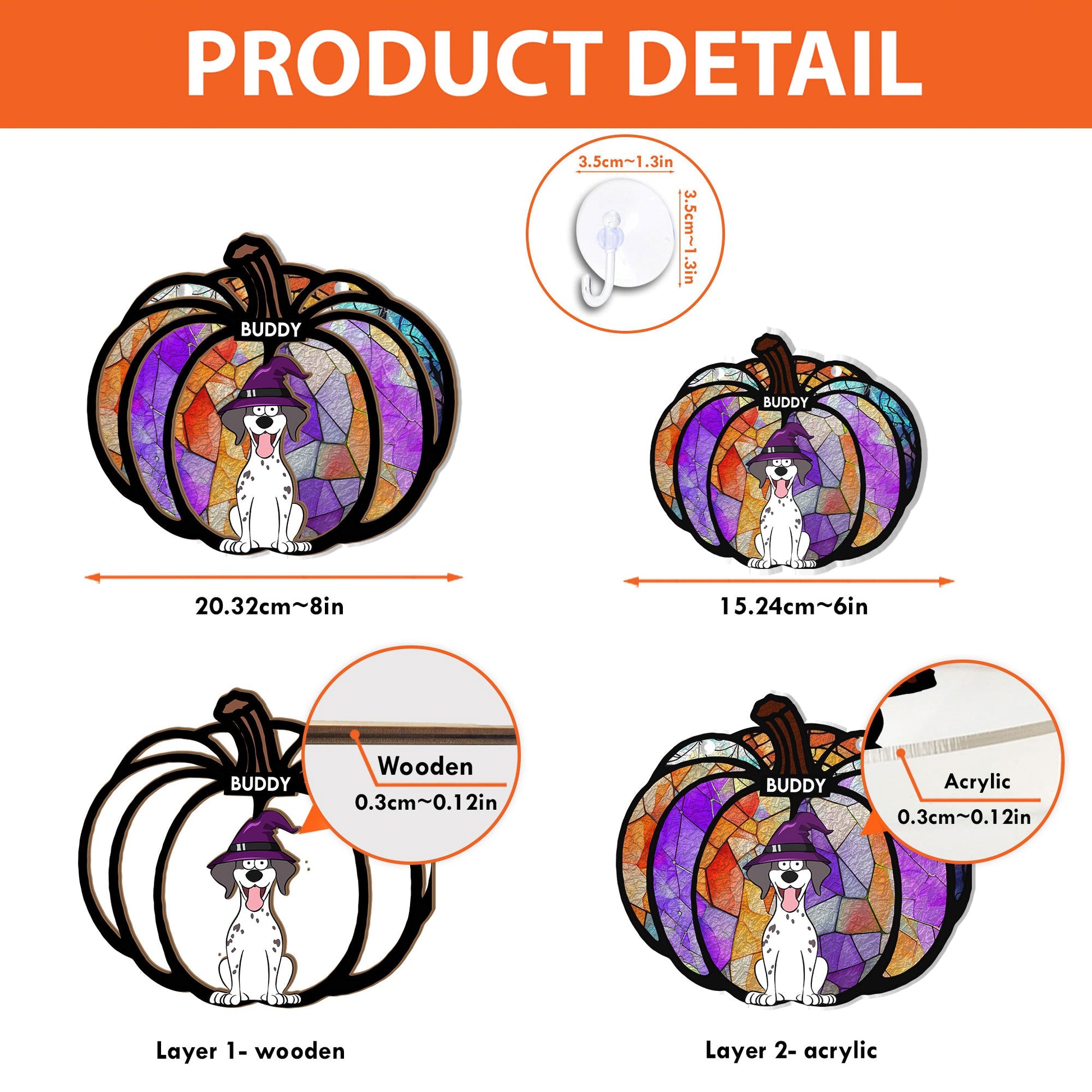 Halloween-Time-With-My-Pet-Personalized-Window-Hanging-Suncatcher-Ornament_7