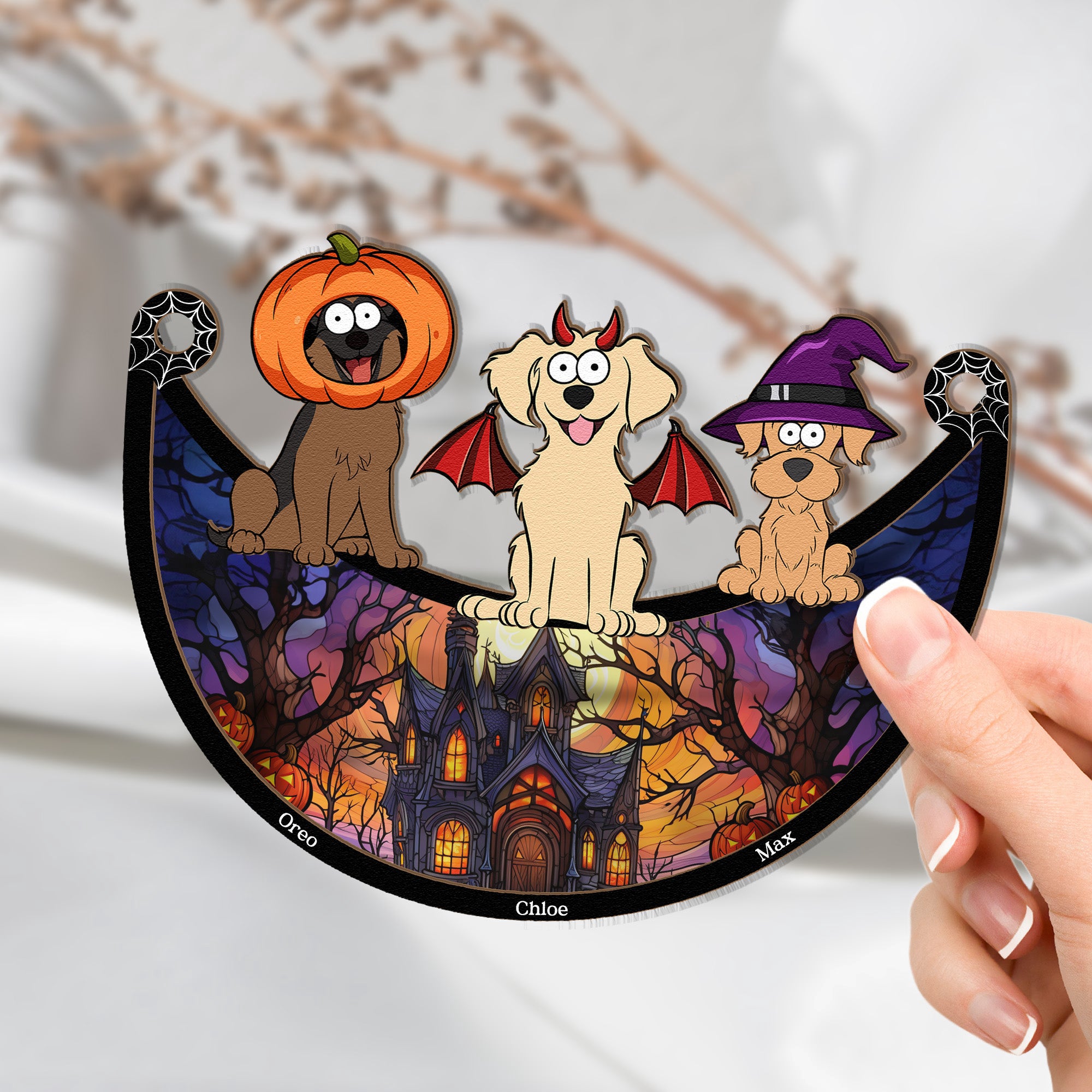 Happy-Halloween-With-Dogs-Cats-Personalized-Window-Hanging-Suncatcher-Ornament2