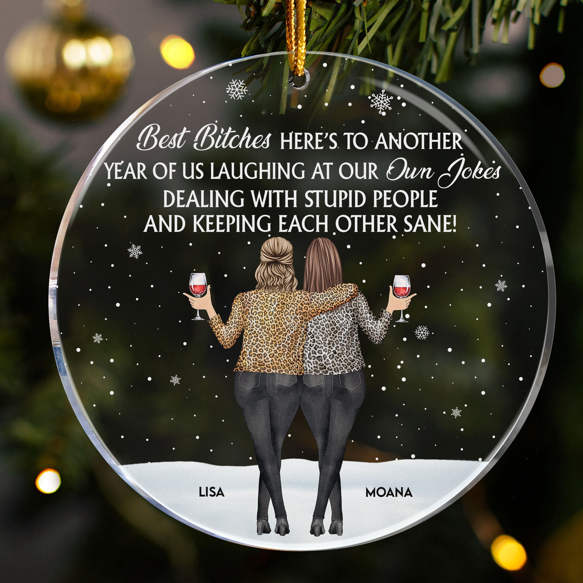 Here's To Another Year Of Us Laughing At Our Own Jokes - Personalized ...