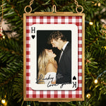 How_Lucky_Are_We_Custom_Couples_Photo_Personalized_Ornament_2