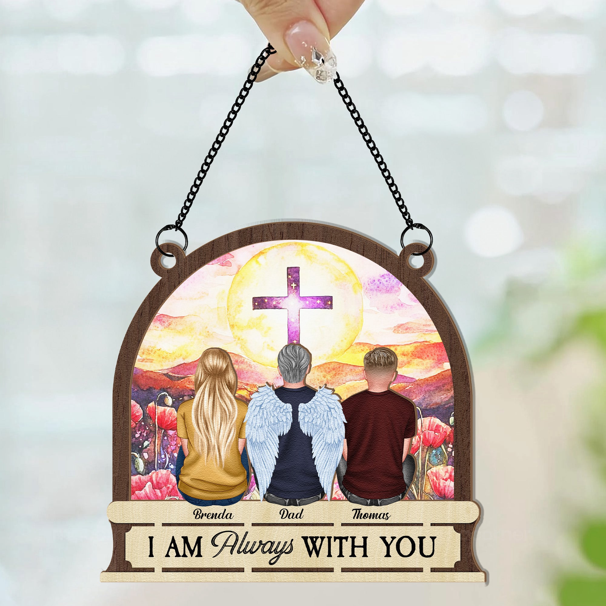 I-Am-Always-With-You-Memorial-Ornament-Personalized-Window-Hangng-Suncatcher-Ornament_2