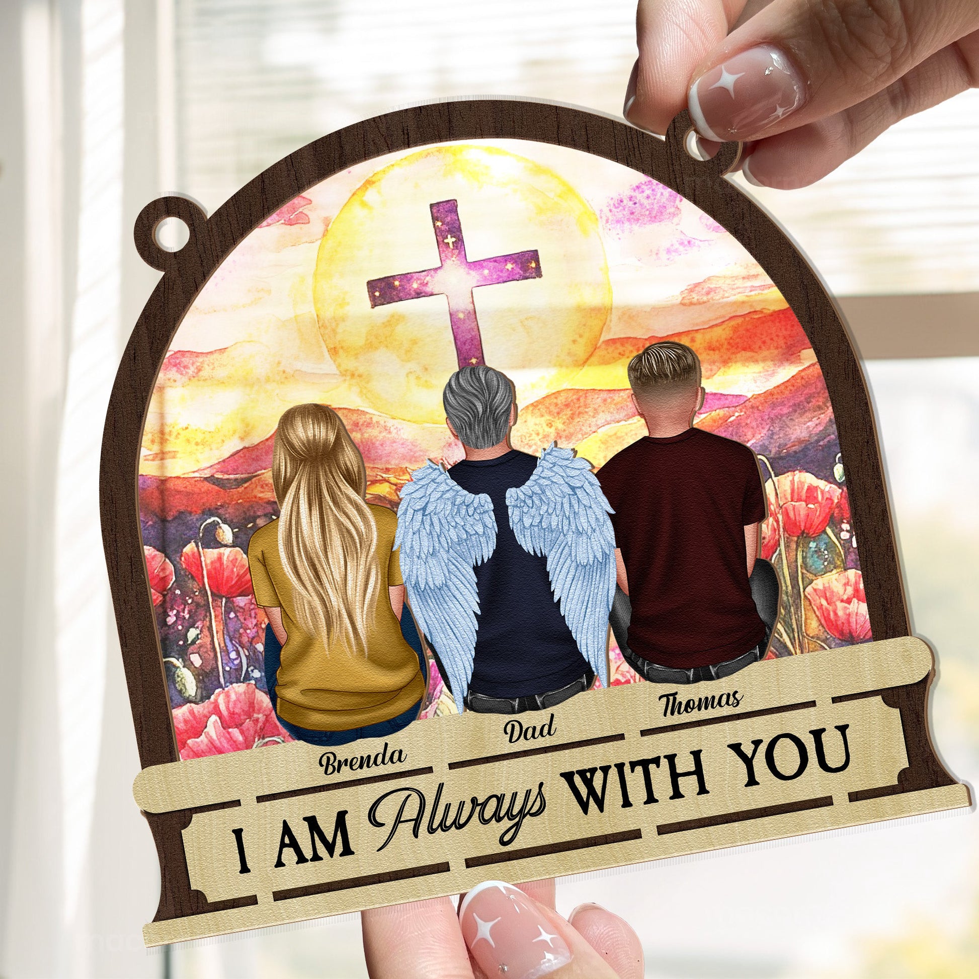 I-Am-Always-With-You-Memorial-Ornament-Personalized-Window-Hangng-Suncatcher-Ornament_3