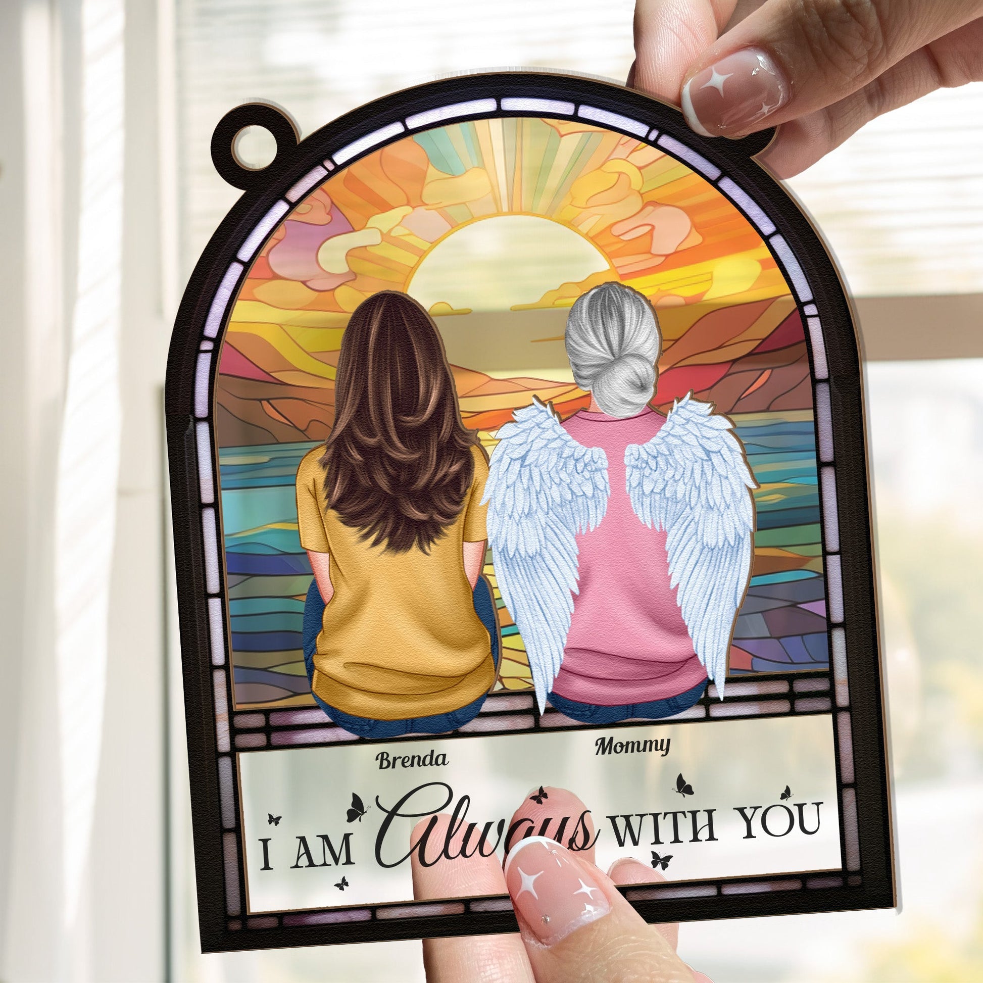 I-Am-Always-With-You-Personalized-Window-Hanging-Suncatcher-Ornament2