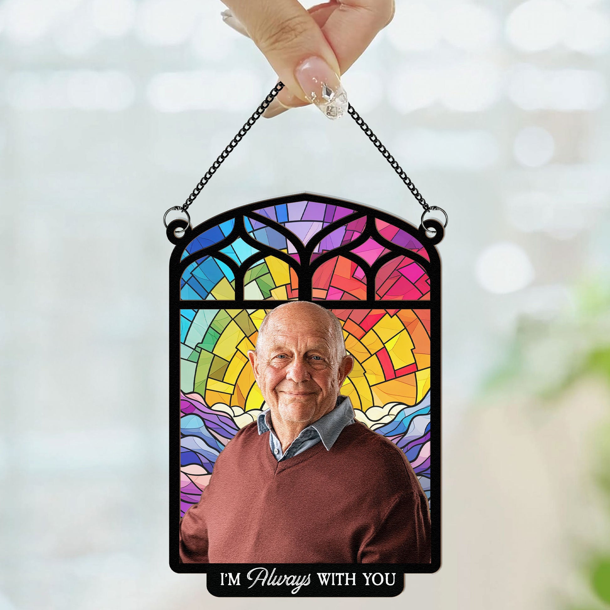 I-Am-Always-With-You-Personalized-Window-Hanging-Suncatcher-Photo-Ornament_2