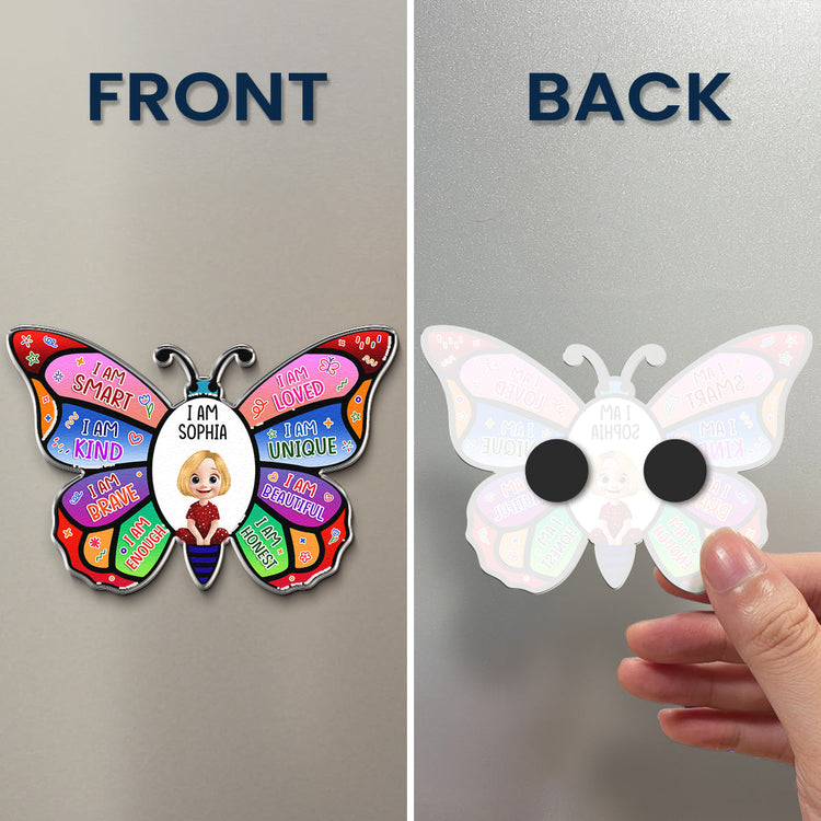 I_Am_Affirmation_Butterfly_Personalized_Magnet_4