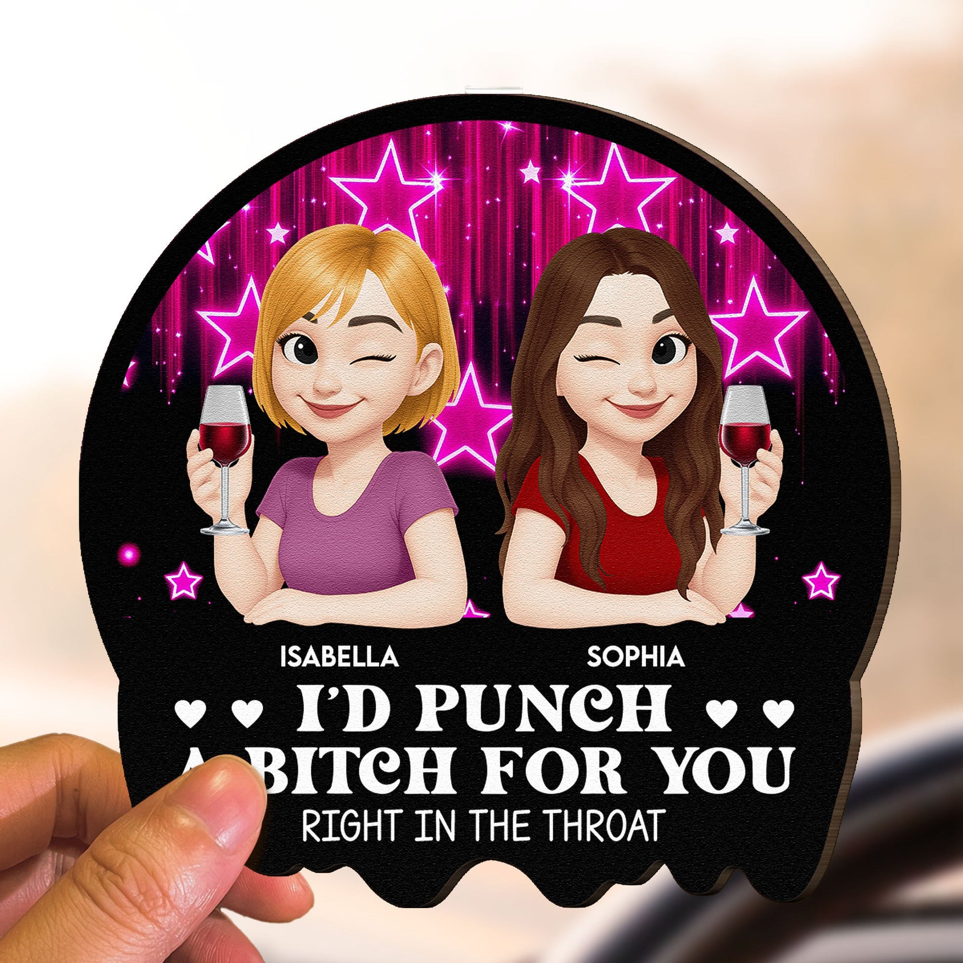 I_D-Punch-A-Bitch-For-You-Personalized-Wooden-Car-Visor-Clip_3