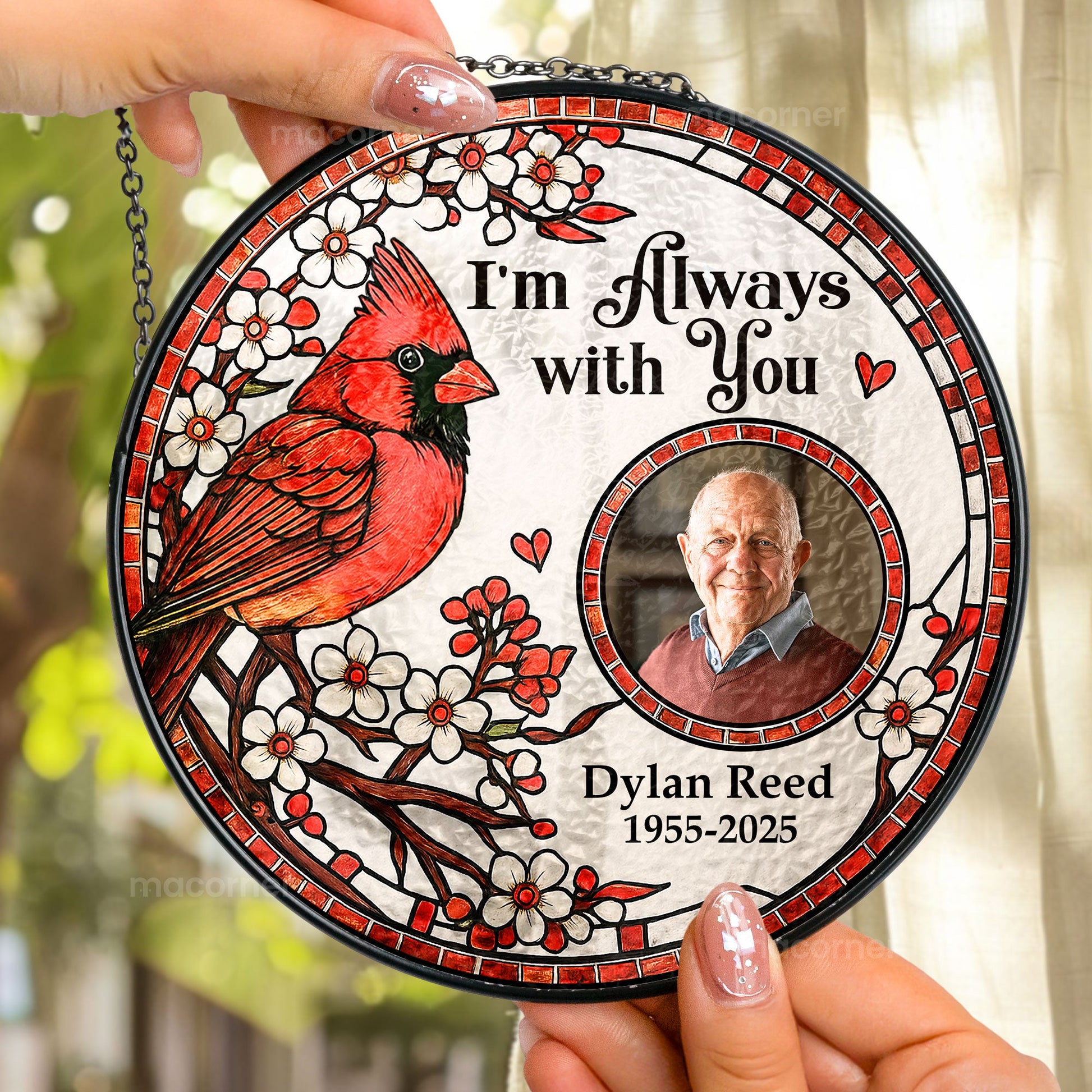 Im-Always-With-You-Memorial-Gift-Personalized-Photo-Stained-Glass-Window-Hanging-Suncatcher_2