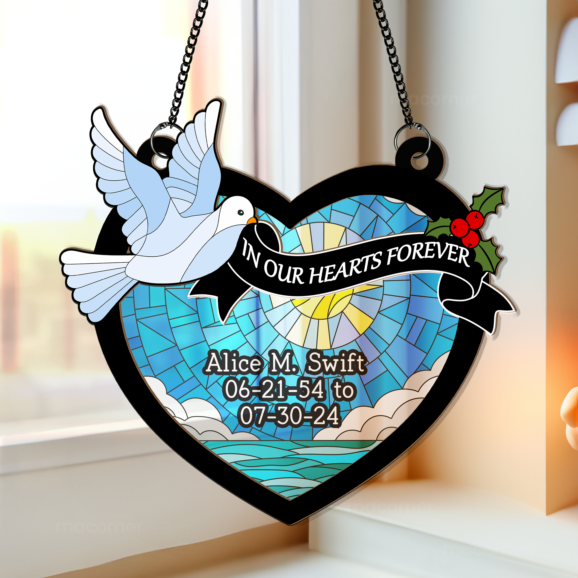 In-Our-Hearts-Forever-Personalized-Window-Hanging-Suncatcher-Ornament_1