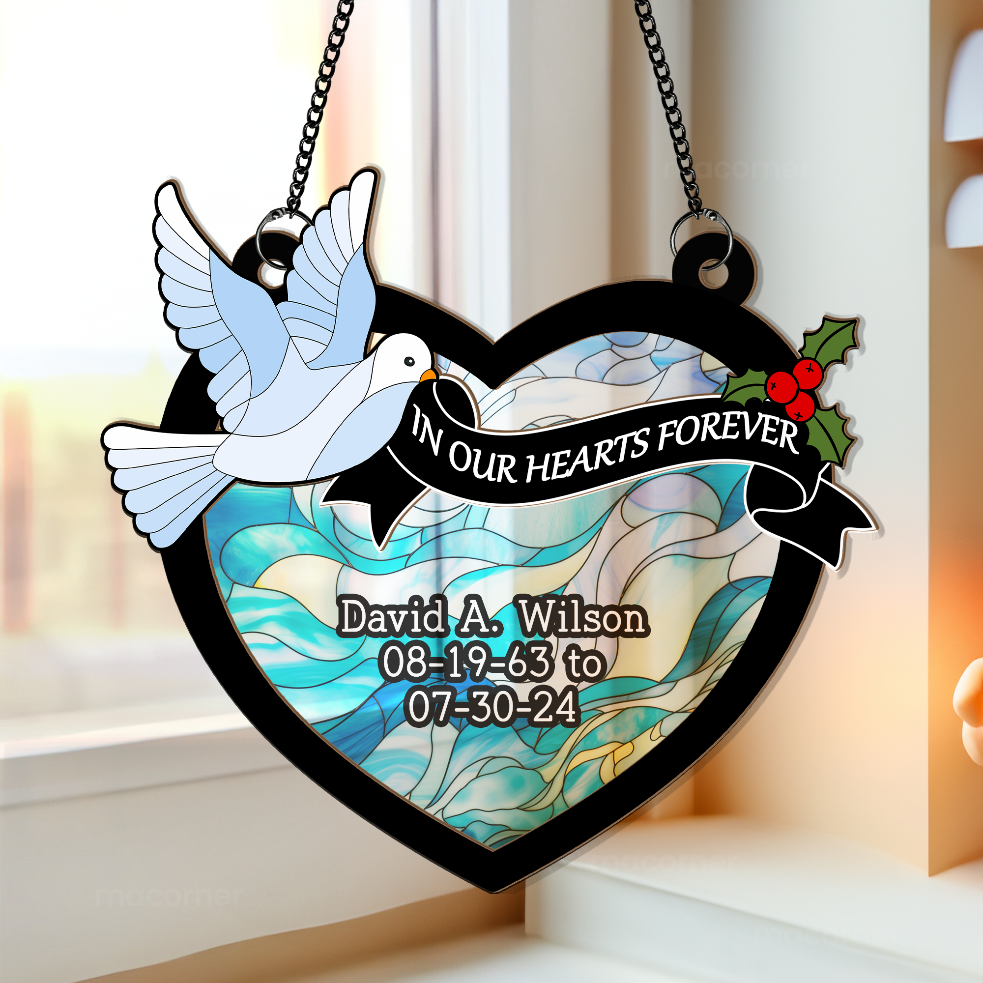 In-Our-Hearts-Forever-Personalized-Window-Hanging-Suncatcher-Ornament_2