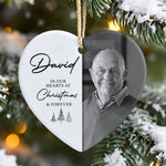 In_Our_Heart_At_Christmas_Forever_Custom_Photo_Christmas_Gifts_Personalized_Ornament_1