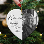In_Our_Heart_At_Christmas_Forever_Custom_Photo_Christmas_Gifts_Personalized_Ornament_3