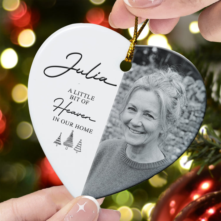 In_Our_Heart_At_Christmas_Forever_Custom_Photo_Christmas_Gifts_Personalized_Ornament_5