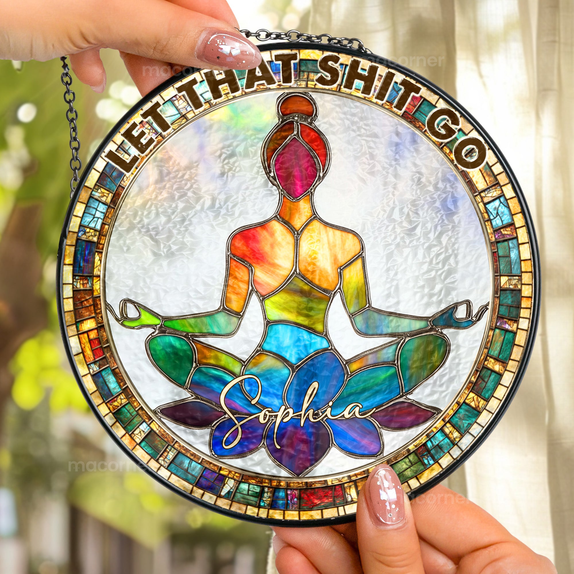Let-That-Sht-Go-Personalized-Stained-Glass-Window-Hanging-Suncatcher-2