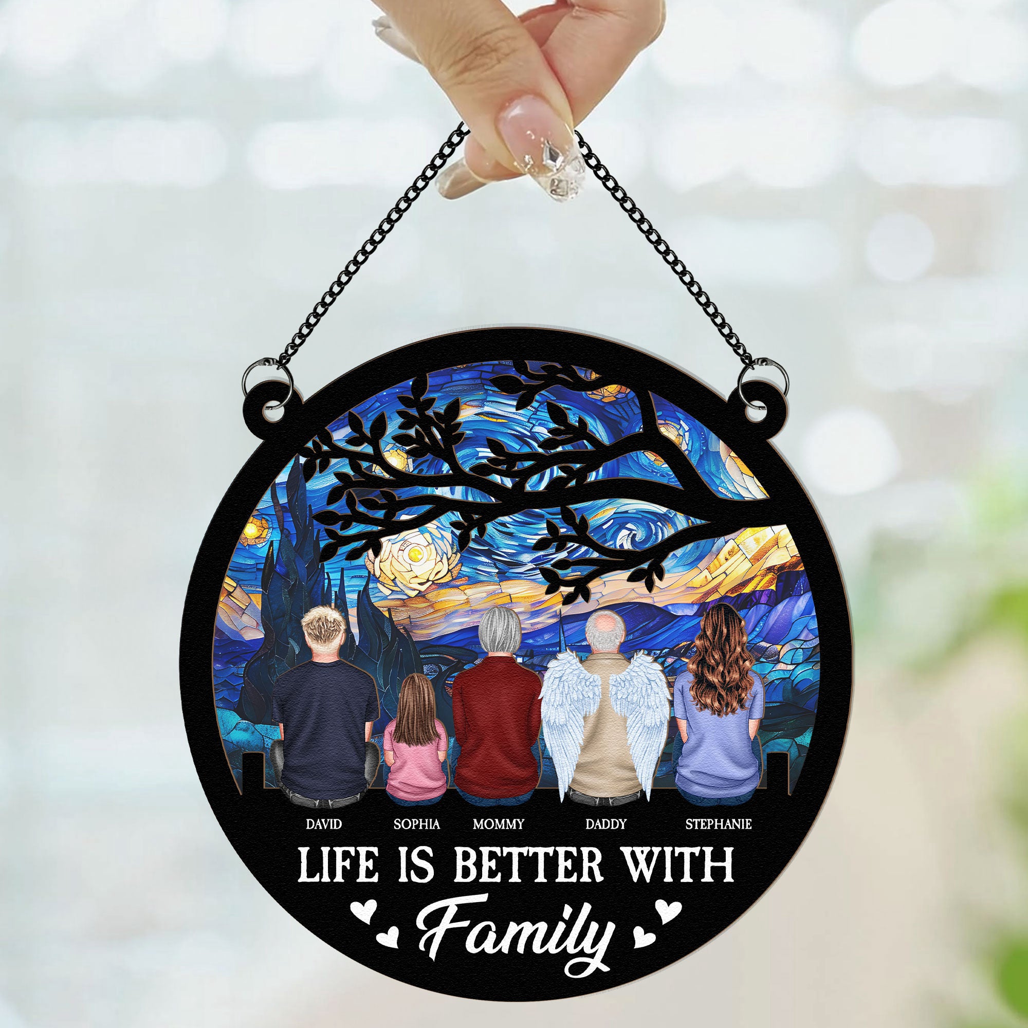 Life-Is-Better-With-Family-Personalized-Window-Hanging-Suncatcher-Ornament_2