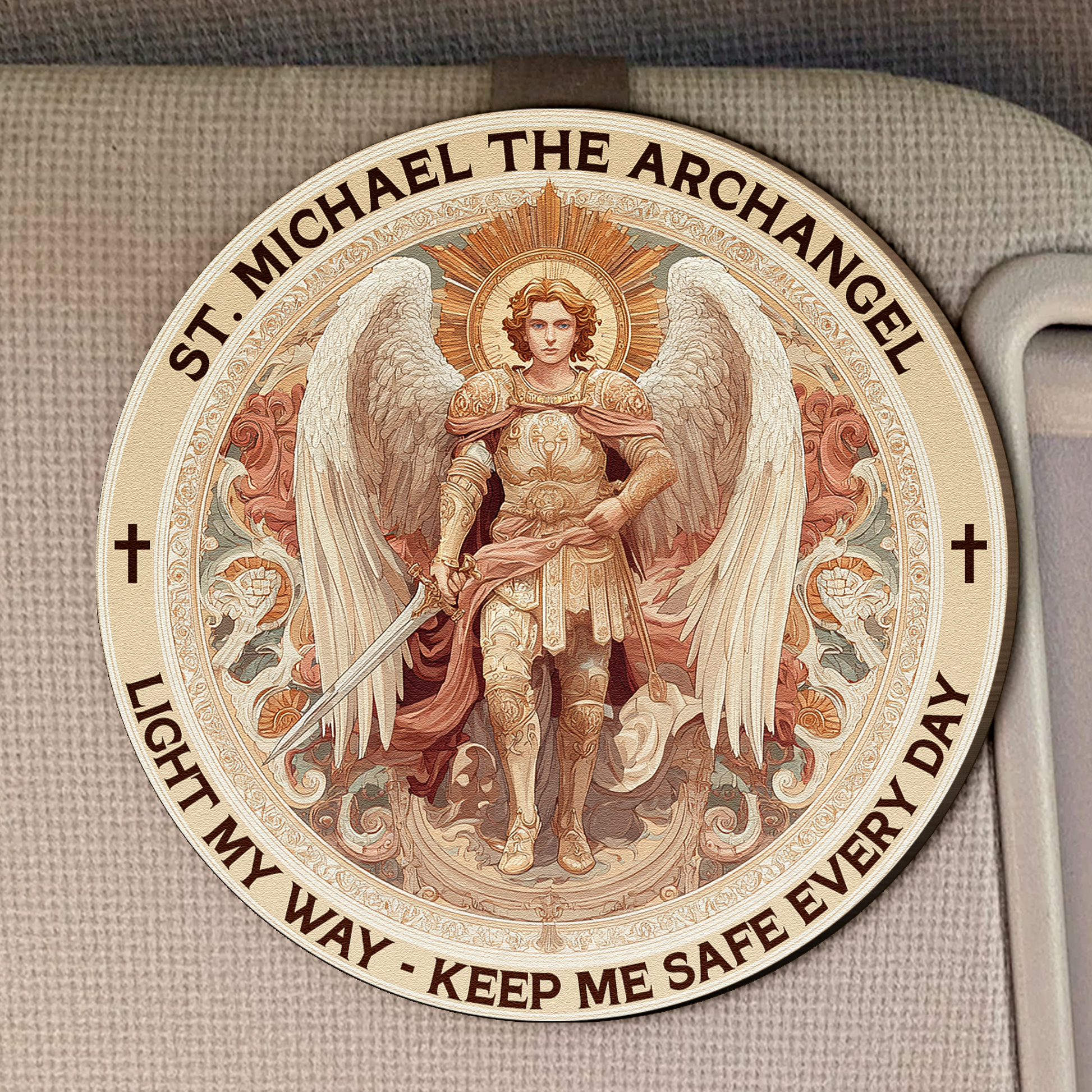 Light-My-Way-Keep-Me-Safe-Every-Day-Christian-Gift-Personalized-Wooden-Car-Visor-Clip_2