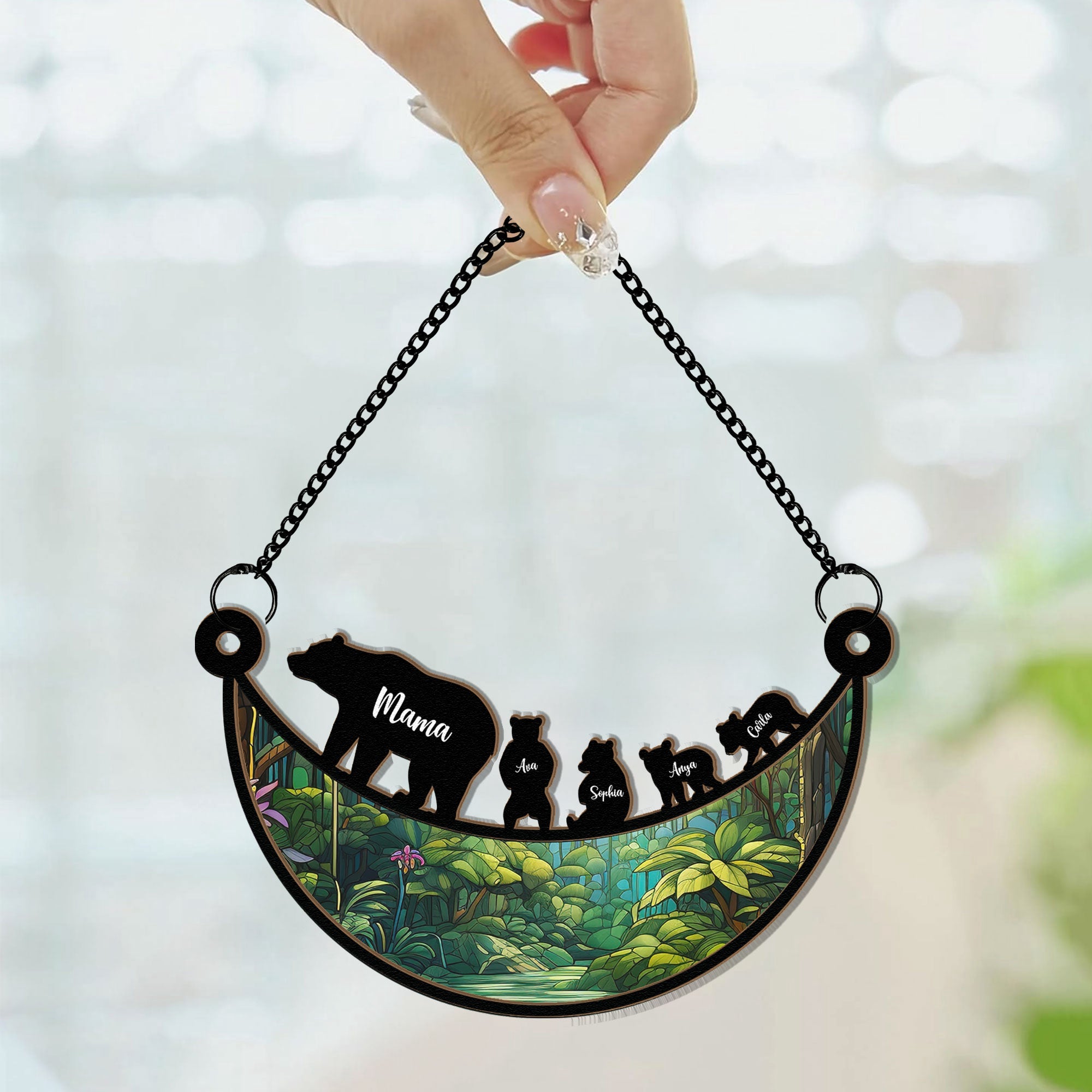 Mama-Bear-On-The-Moon-Personalized-Window-Hanging-Suncatcher-Ornament_2