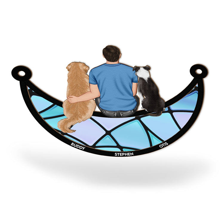 Man-And-Dog-Sitting-On-The-Moon-Personalized-Window-Hanging-Suncatcher-Ornament_4