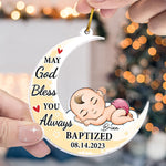 May God Bless You Always - Personalized Acrylic Ornament