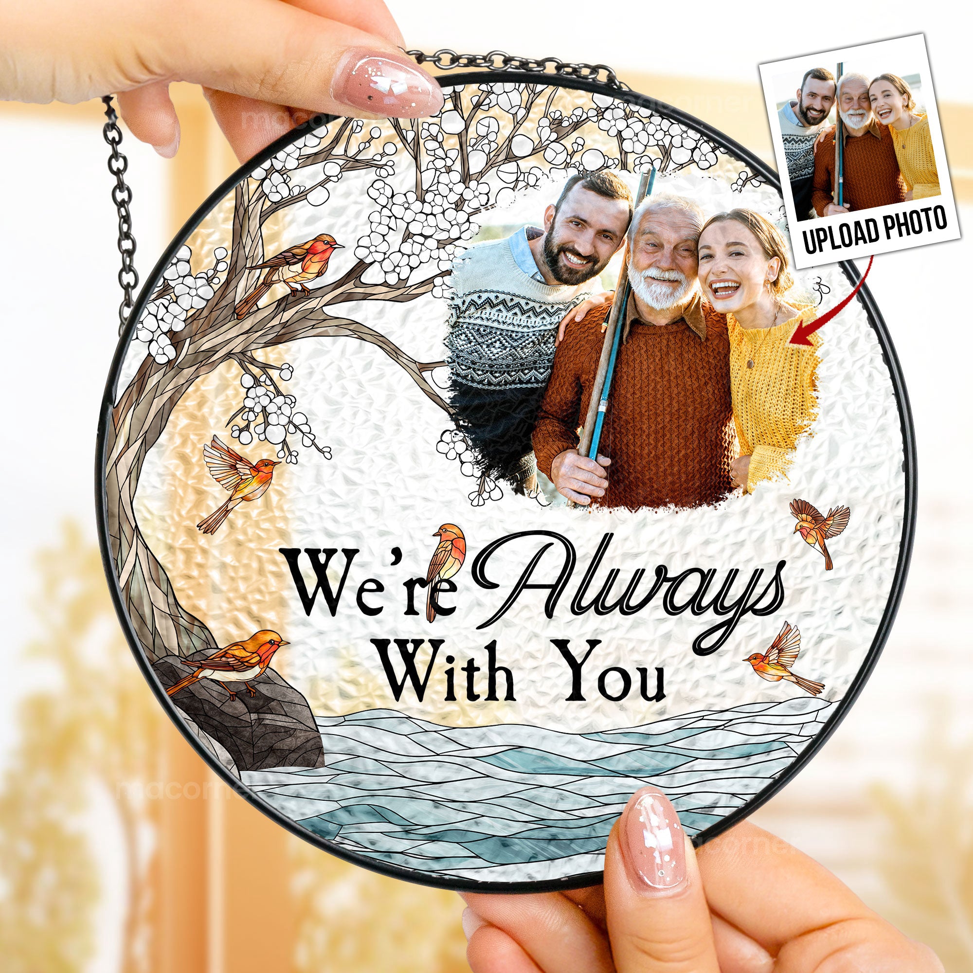 Memorial-Gift-Im-Always-With-You-Personalized-Photo-Stained-Glass-Window-Hanging-Suncatcher_2