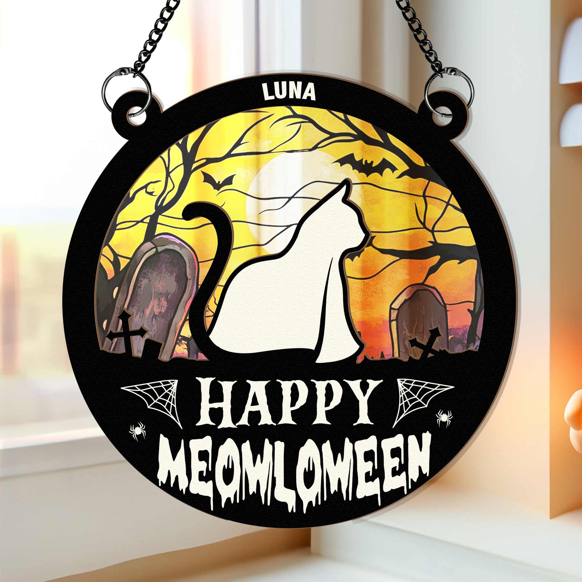 Meowloween-Cat-Personalized-Window-Hanging-Suncatcher-Ornament_1