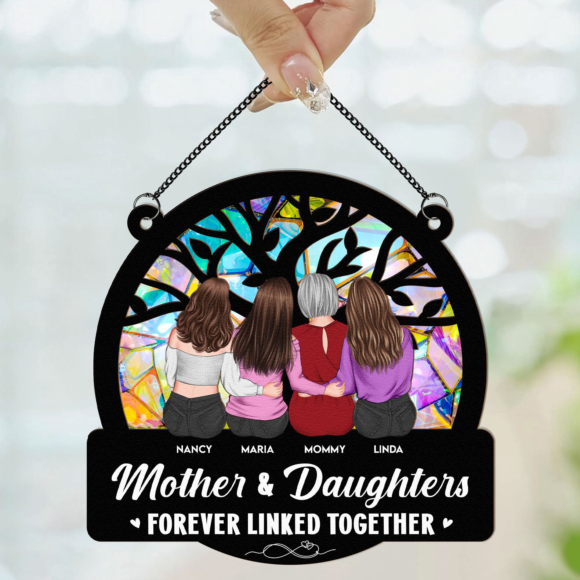 Mom-And-Her-Children-Tree-Life-Personalized-Window-Hanging-Suncatcher-Ornament_2