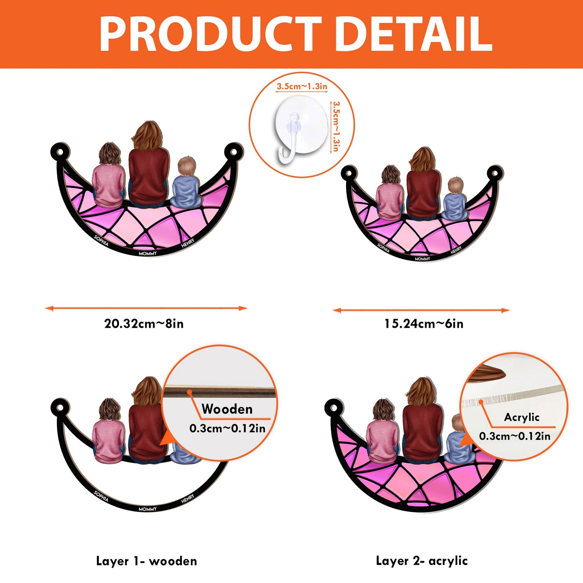 Mom-And-Her-Kids-On-The-Moon-Personalized-Window-Hanging-Suncatcher-Ornament_5