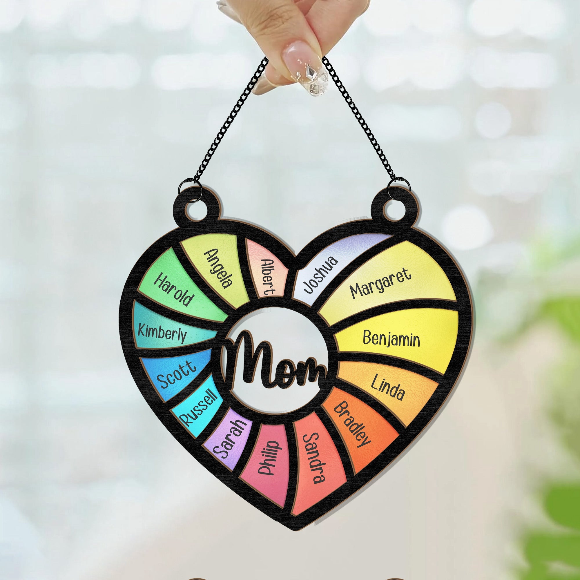 Mom-Heart-Shaped-Custom-Name-Personalized-Window-Hanging-Suncatcher-Ornament3