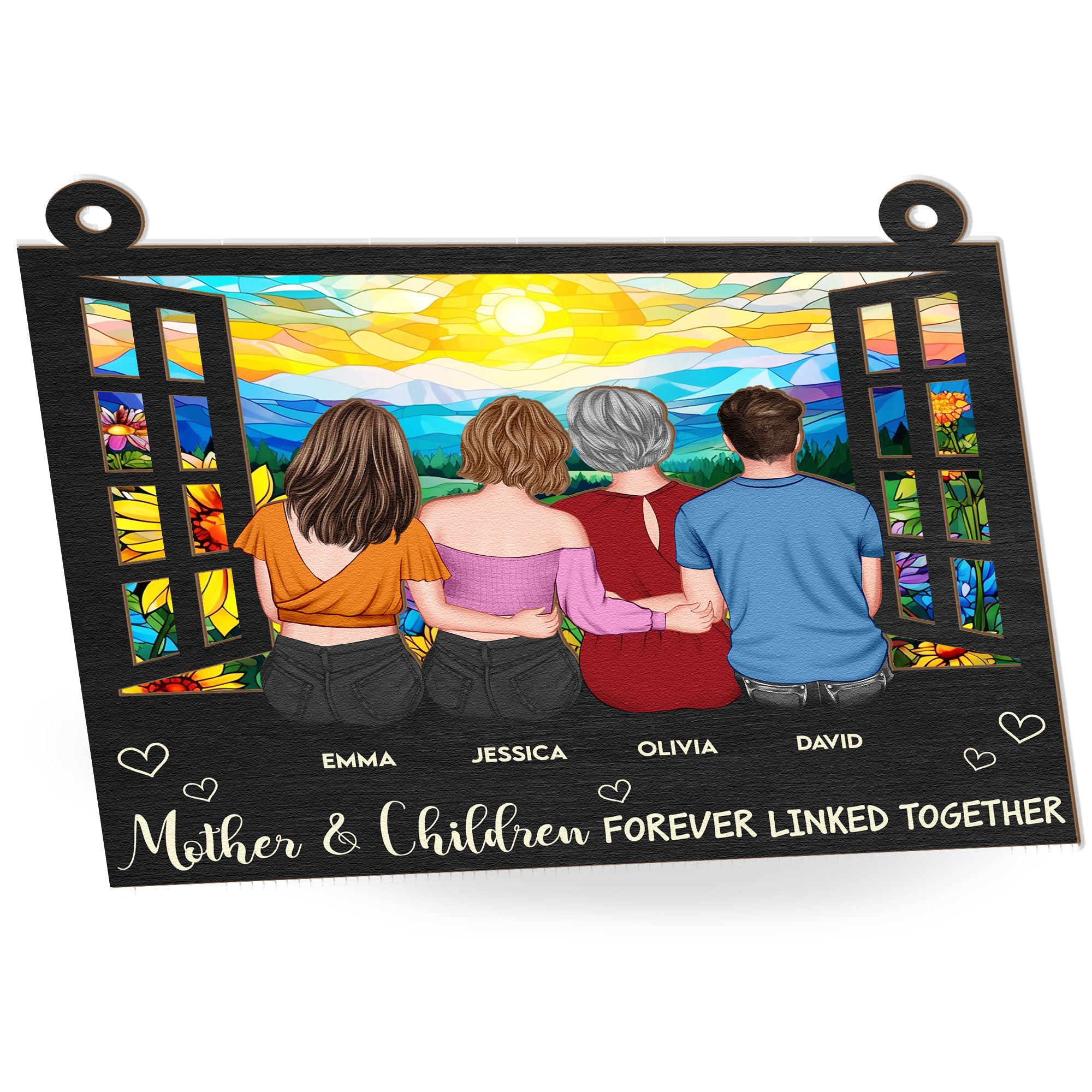 Mother-And-Daughters_-Children-Personalized-Window-Hanging-Suncatcher-Ornament_3