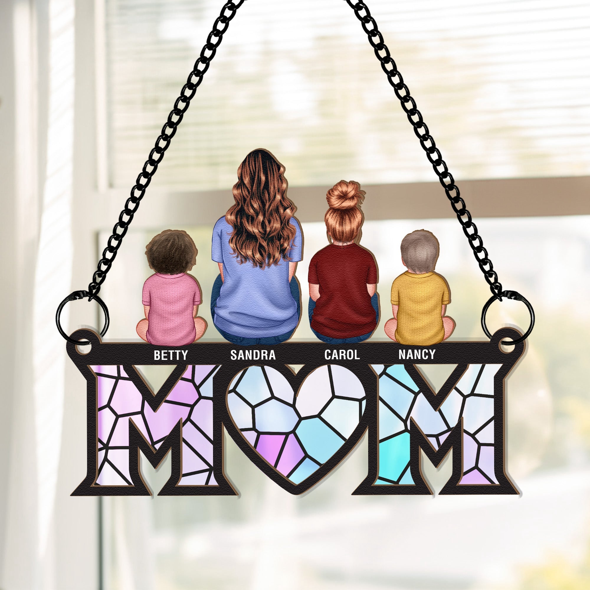 Mother-_-Children-Bond-Personalized-Window-Hanging-Suncatcher-Ornament_2