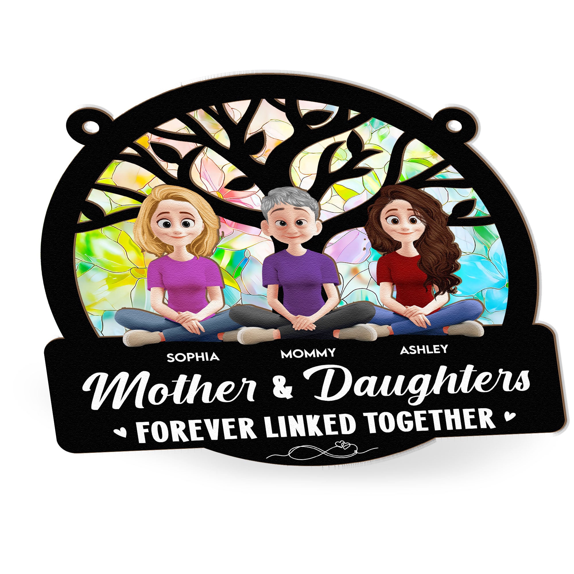 Mother-_-Daughter-Linked-Together-Personalized-Window-Hanging-Suncatcher-Ornament_3