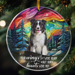 My Angel Pet Memorial Gifts - Loss Of Dogs, Cats - Personalized Acrylic Photo Ornament