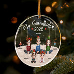 My Grandkids - 3D Style - Personalized Acrylic Ornament