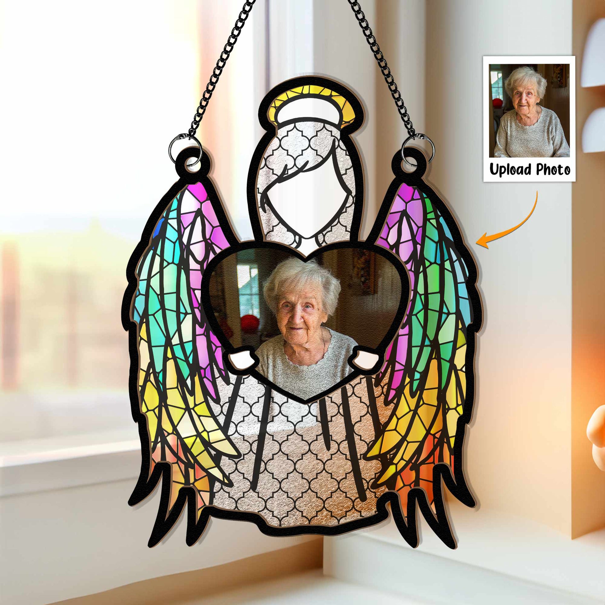My-Love-Is-With-The-Angel-Personalized-Window-Hanging-Suncatcher-Photo-Ornament_1