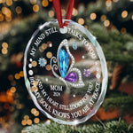 My Mind Still Talks To You - Personalized Glass Ornament