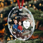 My Missing Piece - Personalized Glass Ornament