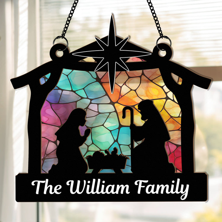 Nativity-Scene-Christmas-Holy-Night-Personalized-Window-Hanging-Suncatcher-Ornament_1