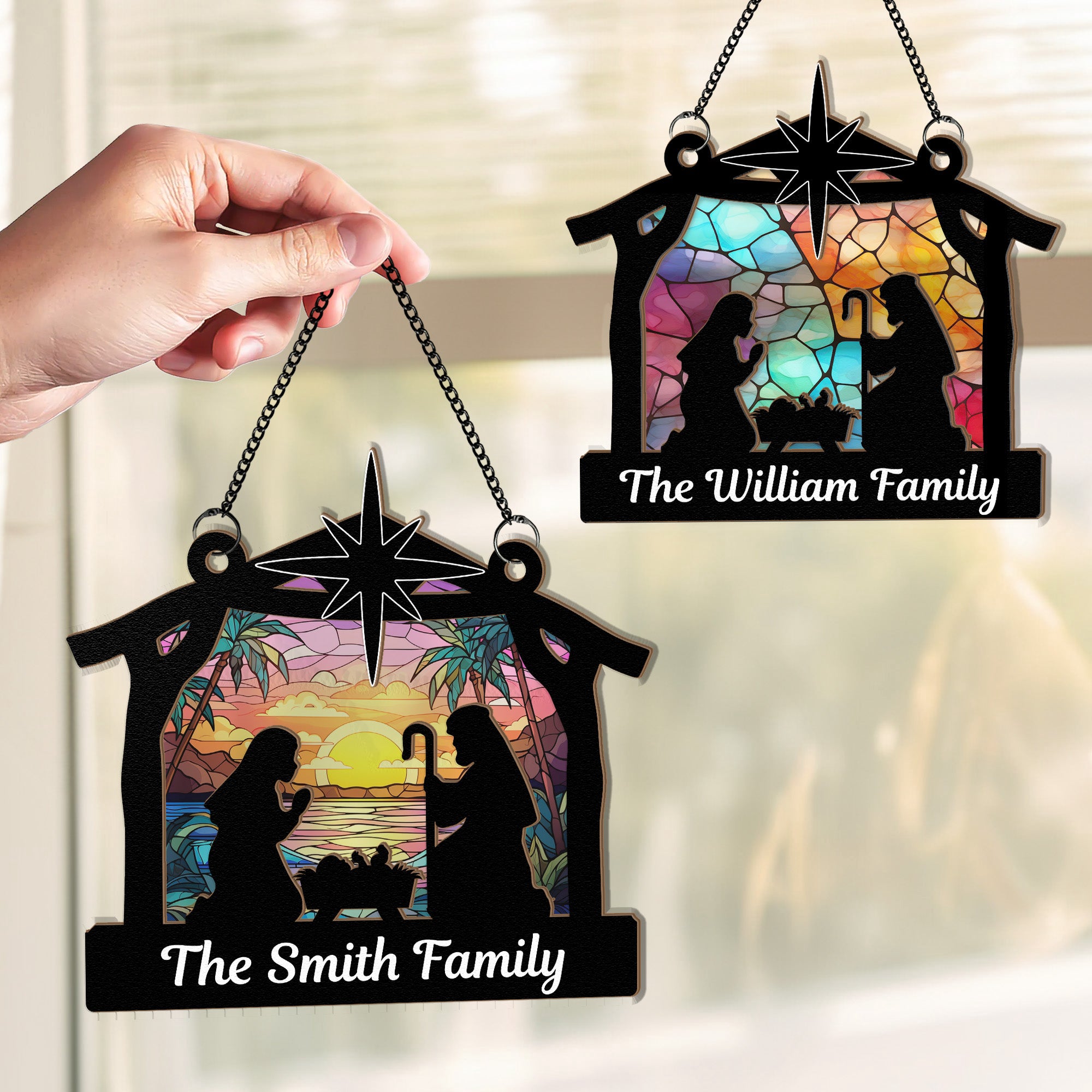 Nativity-Scene-Christmas-Holy-Night-Personalized-Window-Hanging-Suncatcher-Ornament_2