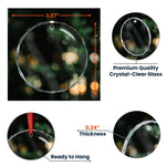 No One Will Ever Be As Entertained - 3D Style - Personalized Glass Ornament