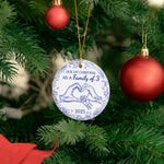 Our First Christmas - Personalized Ceramic Ornament