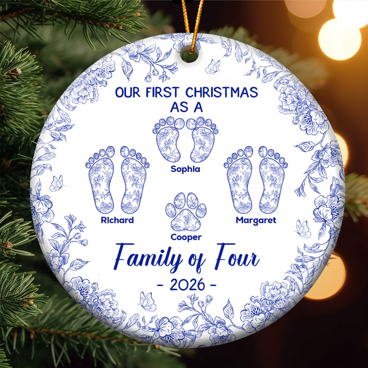 Our_First_Christmas_As_A_Family_Of_Three_Four_Personalized_Ceramic_Ornament_1