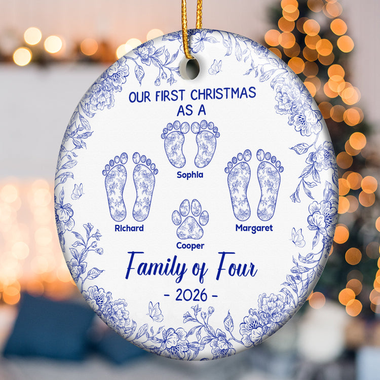 Our_First_Christmas_As_A_Family_Of_Three_Four_Personalized_Ceramic_Ornament_2