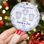 Our_First_Christmas_As_A_Family_Of_Three_Four_Personalized_Ceramic_Ornament_3