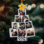 Photo Graduation Christmas Tree - Personalized Acrylic Photo Ornament