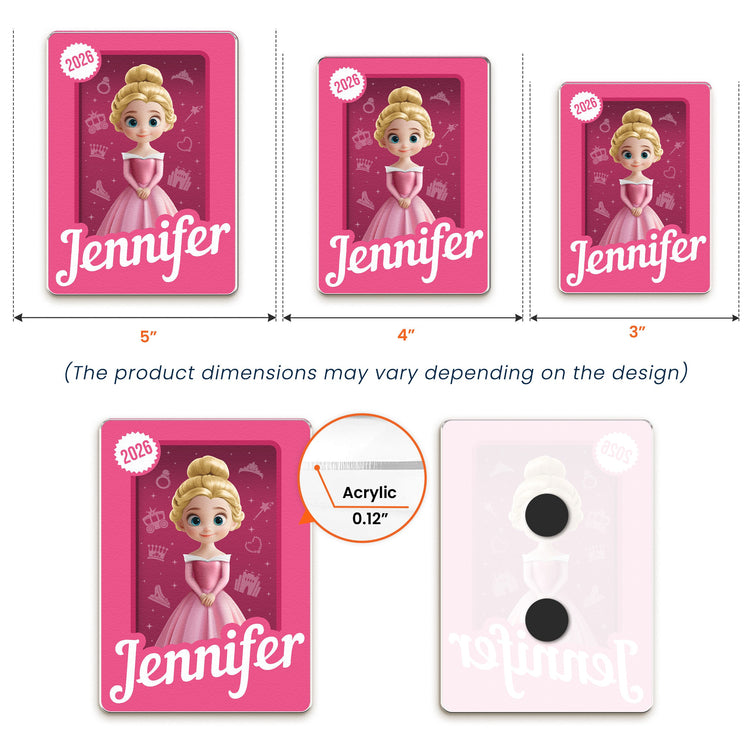 Princess_Gifts_For_Daughter_Granddaugter_Little_Girls_Personalized_Magnet_6
